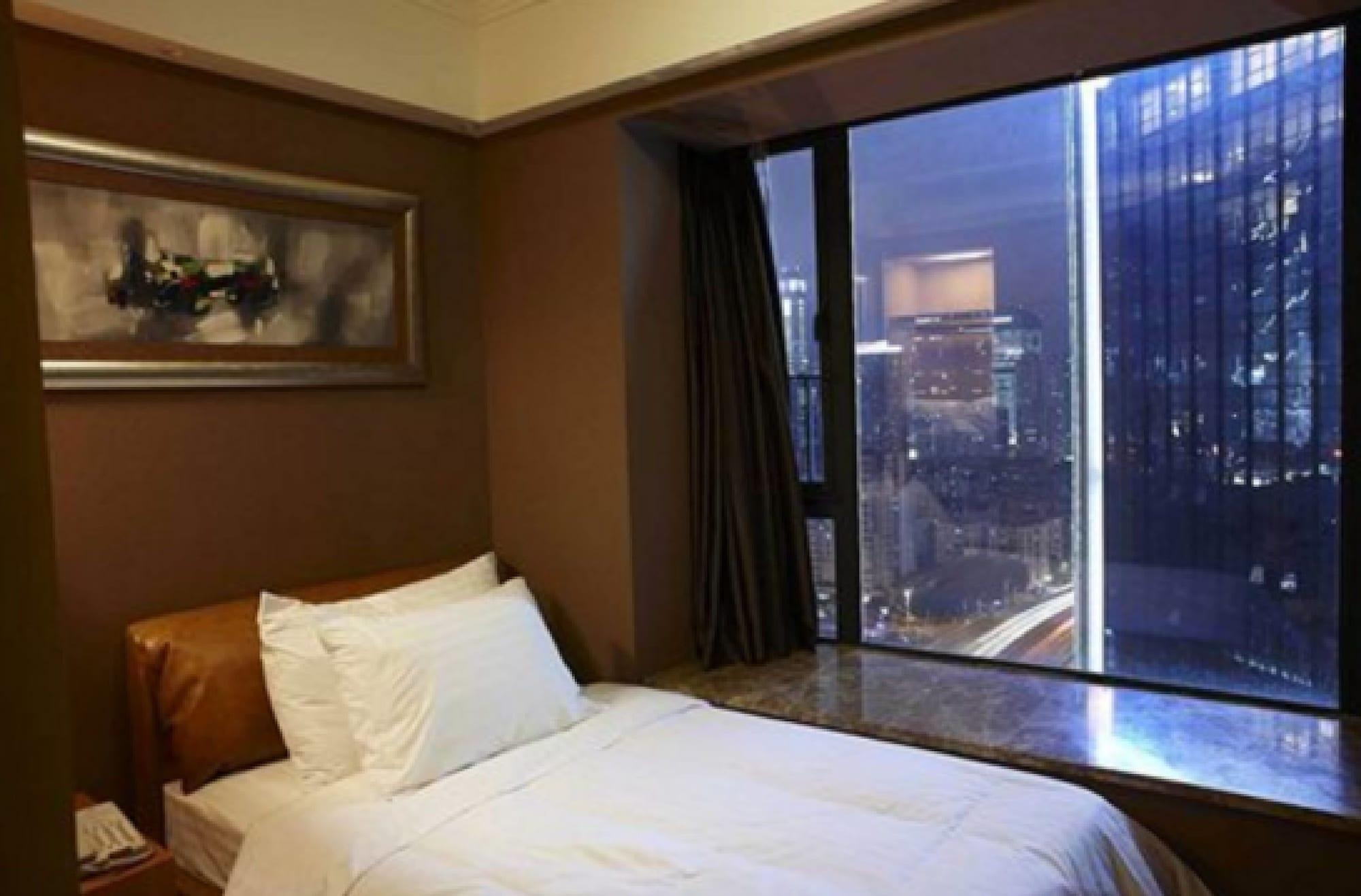 Dan Executive Hotel Apartment Zhujiang New Town-Freeshuttle Bus To Cantonfair Duringcanton Fair Period Exterior photo