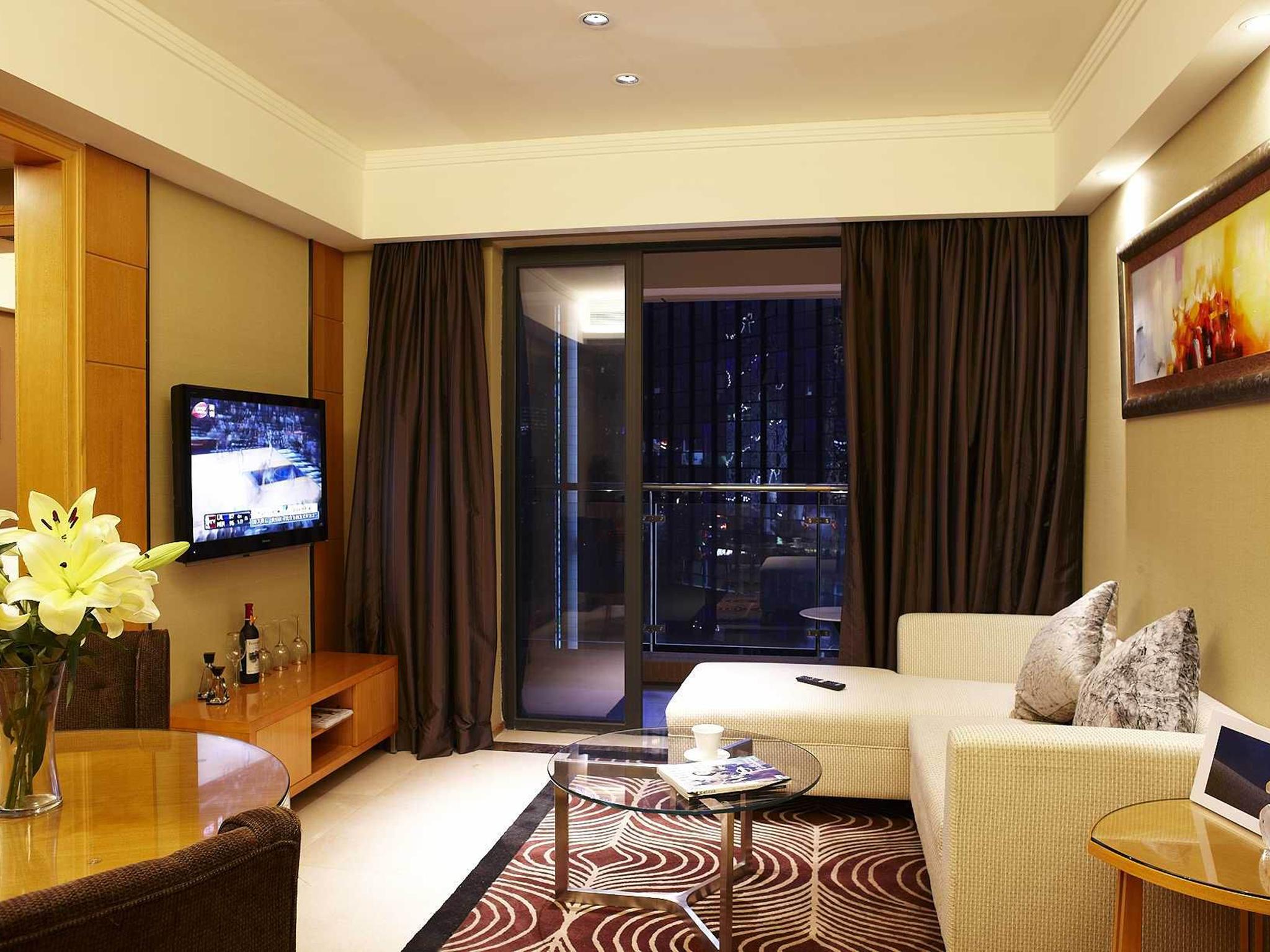 Dan Executive Hotel Apartment Zhujiang New Town-Freeshuttle Bus To Cantonfair Duringcanton Fair Period Exterior photo