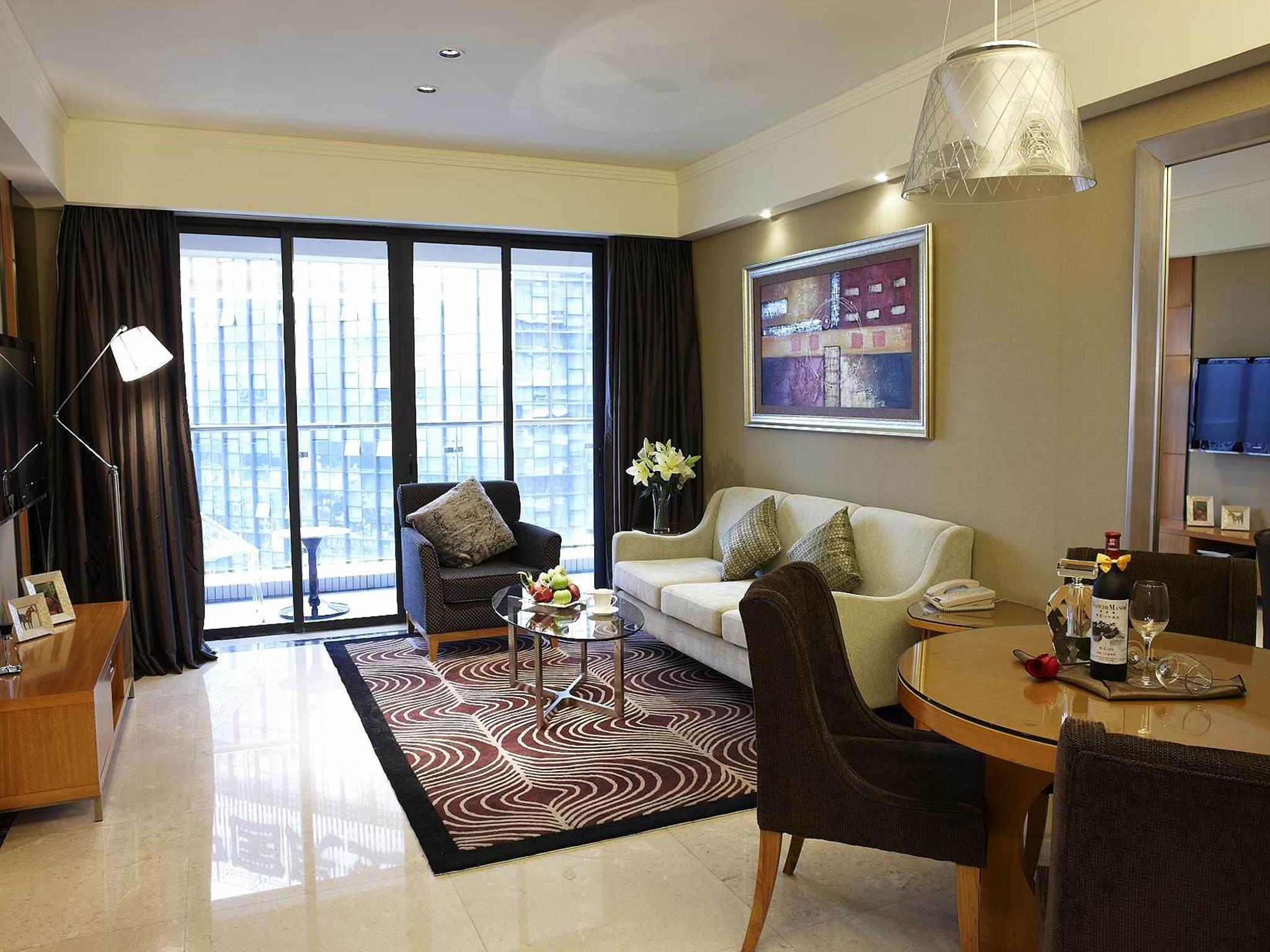 Dan Executive Hotel Apartment Zhujiang New Town-Freeshuttle Bus To Cantonfair Duringcanton Fair Period Exterior photo